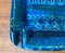 Italienischer Vintage Rimini Blu Keramik Aschenbecher von Aldo Londi für Bitossi 3