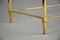 Mid-Century Modern Brass Coffee Table Attributed to Maison Jansen, Image 3