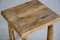 Vintage Four-Legged Oak Stool in the Style of Charlotte Perriand 7