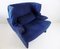 Portovenere Lounge Chair in Blue by Vico Magistretti for Cassina 10