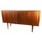 Low Sideboard with Sliding Doors in Teak, 1960s, Image 1