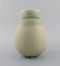 Vase aus glasierter Keramik von Saxbo, Mitte des 20. Jh 2