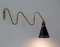 Scandinavian Mid-Century Swivel Arm Wall Lamp, Image 8