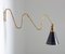 Scandinavian Mid-Century Swivel Arm Wall Lamp, Image 2