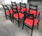 Chairs by Alfred Hendrickx, 1950s, Set of 6 4