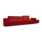 Polder Red Four-Seater Couch from Vitra 7