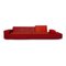 Polder Red Four-Seater Couch from Vitra, Image 1