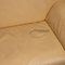 Cream Leather Sofa, Image 4