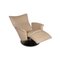 Cream Leather Armchair by Rolf Benz 3