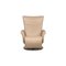 Cream Leather Armchair by Rolf Benz 6