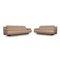 6500 Leather Sofa Set by Rolf Benz, Set of 2 1