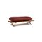 Marylin Red Leather Sofa Set from Koinor, Set of 2 17