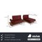 Marylin Sofa Set aus rotem Leder von Koinor, 2er Set 2