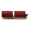 Marylin Red Leather Sofa Set from Koinor, Set of 2 15