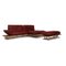 Marylin Red Leather Sofa Set from Koinor, Set of 2, Image 1