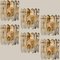Palazzo Wandlampen aus vergoldetem Messing & Glas von JT Kalmar, 2er Set 16