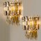 Palazzo Wall Lights in Gilt Brass and Glass from J. T. Kalmar, Set of 2 3