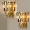 Palazzo Wall Lights in Gilt Brass and Glass from J. T. Kalmar, Set of 2, Image 3