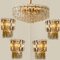 Palazzo Wall Lights in Gilt Brass and Glass from J. T. Kalmar, Set of 2 17