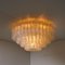 Ballsaal Deckenlampe mit Glasröhren von Doria, 1960er 8