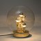 Large Hand Blown Bubble Glass Table Lamp from Doria, 1970s, Image 6