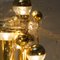 Large Hand Blown Bubble Glass Table Lamp from Doria, 1970s 7