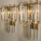 Large Faceted Glass and Gilt Brass Sconces from J. T. Kalmar, Vienna, 1960s, Set of 2, Image 5