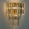 Large Faceted Glass and Gilt Brass Sconces from J. T. Kalmar, Vienna, 1960s, Set of 2 4