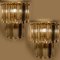 Large Faceted Glass and Gilt Brass Sconces from J. T. Kalmar, Vienna, 1960s, Set of 2 6