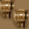 Large Faceted Glass and Gilt Brass Sconces from J. T. Kalmar, Vienna, 1960s, Set of 2, Image 6