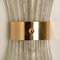 Textured Murano Glass & Brass Sconces from Hille, 1960s, Set of 2 7