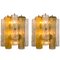 Lampada da soffitto grande e 2 applique di Barovier & Toso, set di 3, Immagine 5