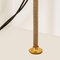 Height Adjustable Double Ball Arc Floor Lamp in Brass by Florian Schulz, 1970s 6