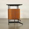 Mahogany Veneer Desk with Formica, Italy, 1960s 11