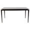 Large Black Lacquered Metal Dining Table by Philippe Starck for Driade, 1980s 1