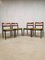 Vintage Swedish Dining Chairs by Nils Jonsson for Troeds, Set of 4 1