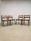 Vintage Swedish Dining Chairs by Nils Jonsson for Troeds, Set of 4, Image 1