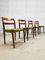 Vintage Swedish Dining Chairs by Nils Jonsson for Troeds, Set of 4 2