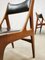 Mid-Century Danish Organic Dining Chairs, Set of 4, Image 4