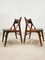 Mid-Century Danish Organic Dining Chairs, Set of 4 1