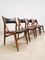 Mid-Century Danish Organic Dining Chairs, Set of 4 2
