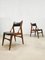 Mid-Century Danish Organic Dining Chairs, Set of 4, Image 3