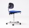 Chaise de Bureau Kevi Bleu Roi 5