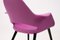 Lilac Organic Chairs by Charles Eames & Eero Saarinen, Set of 2, Image 6