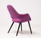 Lilac Organic Chairs by Charles Eames & Eero Saarinen, Set of 2, Image 2