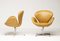 Sedia Swan in pelle di Arne Jacobsen, 1971, Immagine 10