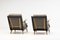 Belgian Architectural Lounge Chairs, 1950s, Set of 2, Image 3