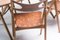 Sawbuck Chairs by Hans J. Wegner, Set of 4 4