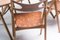 Sawbuck Chairs by Hans J. Wegner, Set of 4, Image 4