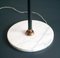 Lámpara de pie italiana de latón y mármol, Imagen 10